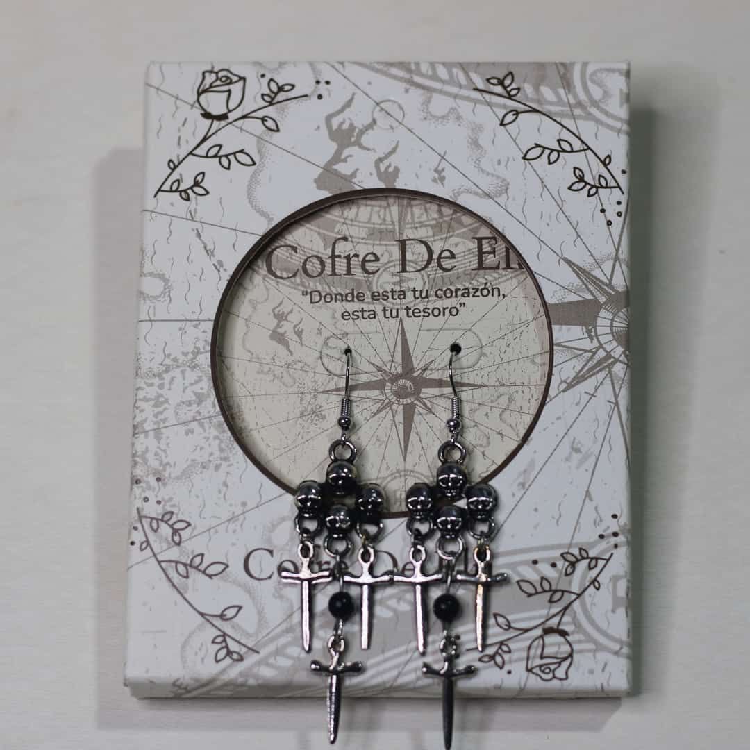 ARETES CALACA CRUZ