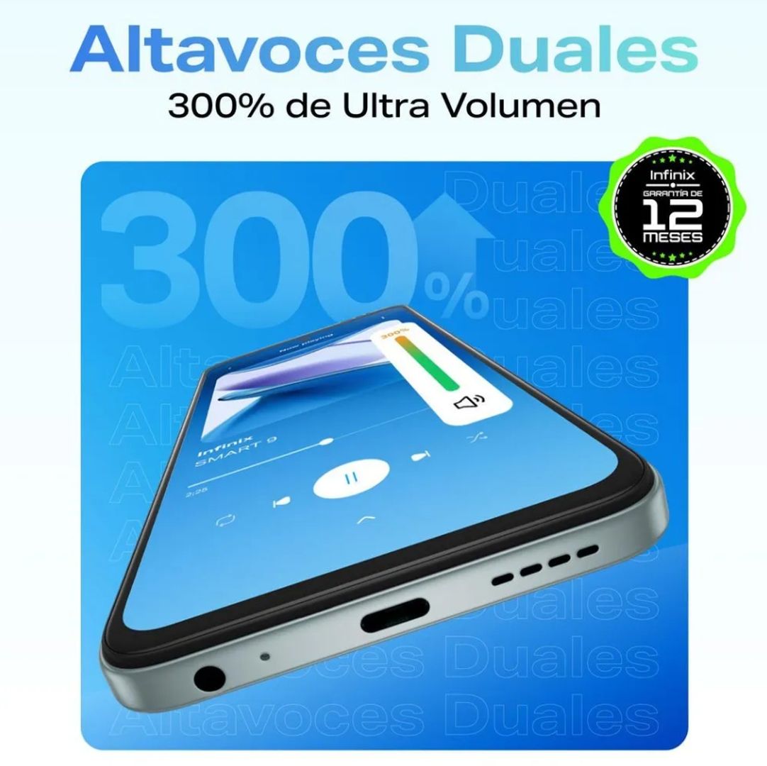 CEL INFINIX SMART 9 /3GB RAM/128 GB