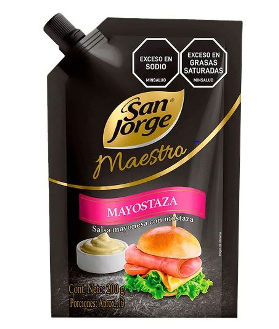 MAYOMOSTAZA SAN JORGE MAESTRO*200G