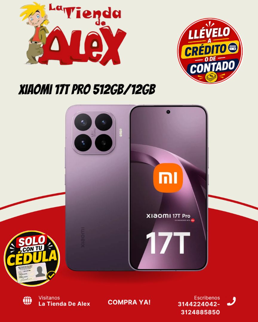 Xiaomi 17T Pro 512GB/12GB