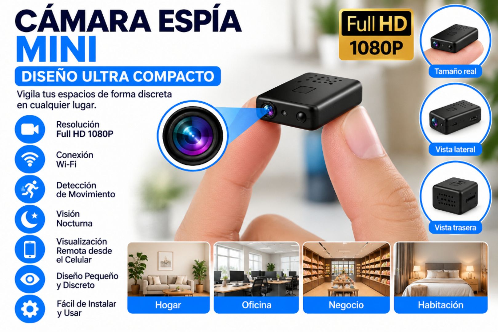  Cámara Espía Mini