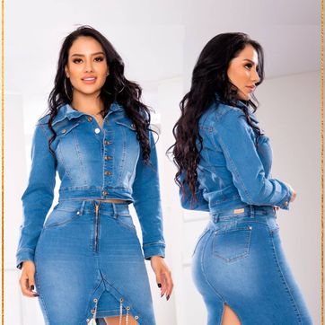 Imagen del producto Conjunto Vaquero Falda Pitbull - CF7563