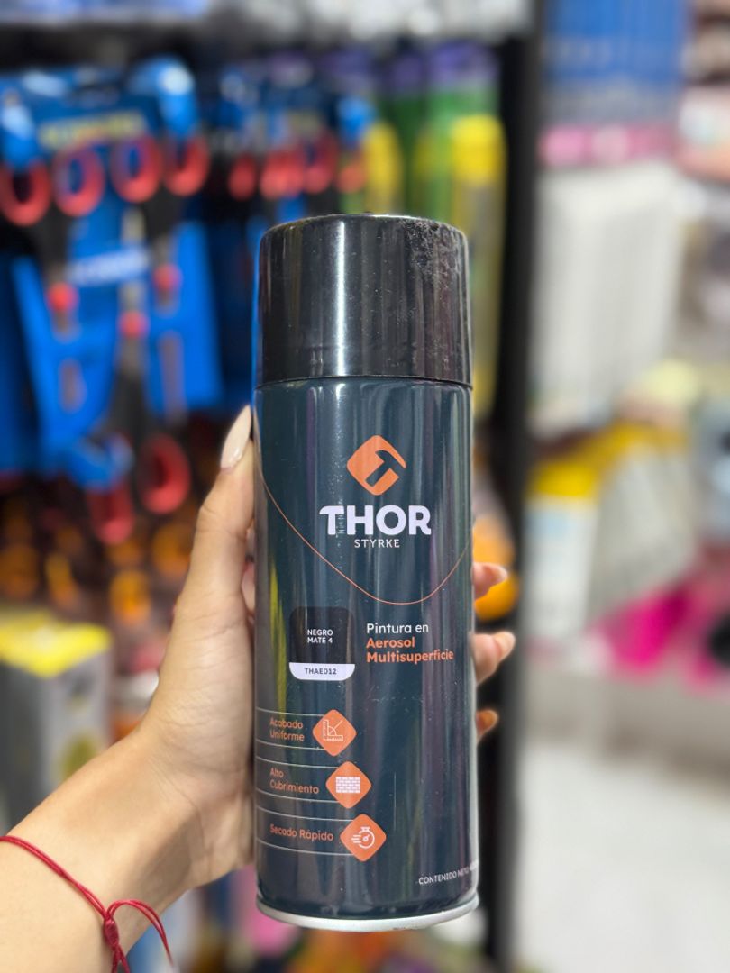 Pintura en Aerosol Multisuperficie Marca THOR