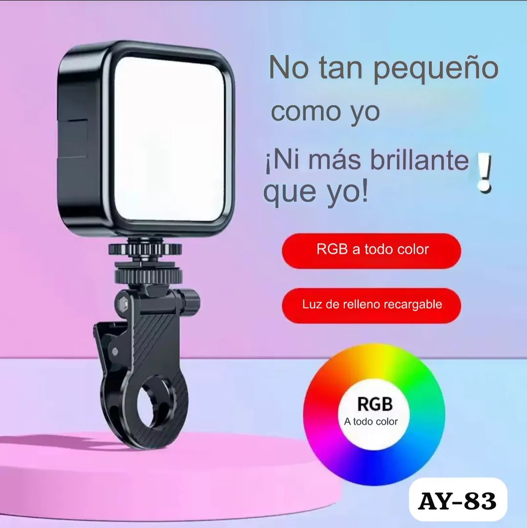 Panel de luz para celular
