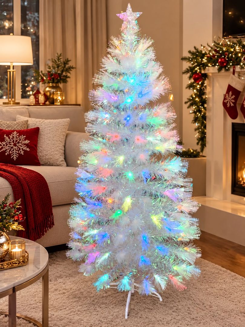 ARBOL NAVIDAD FIBRA ÓPTICA 