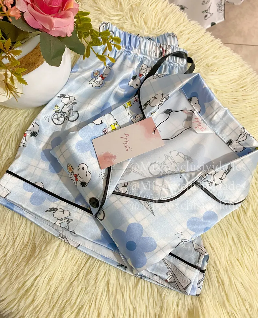 Set "Snoopy Floral" / Seda