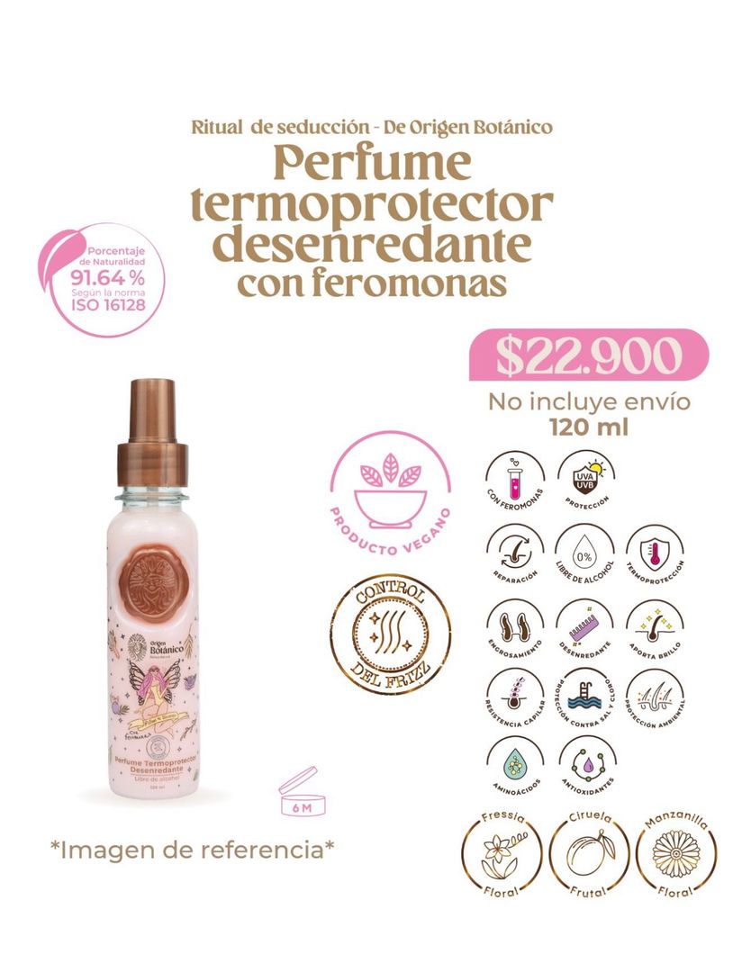 Perfume termo protector 