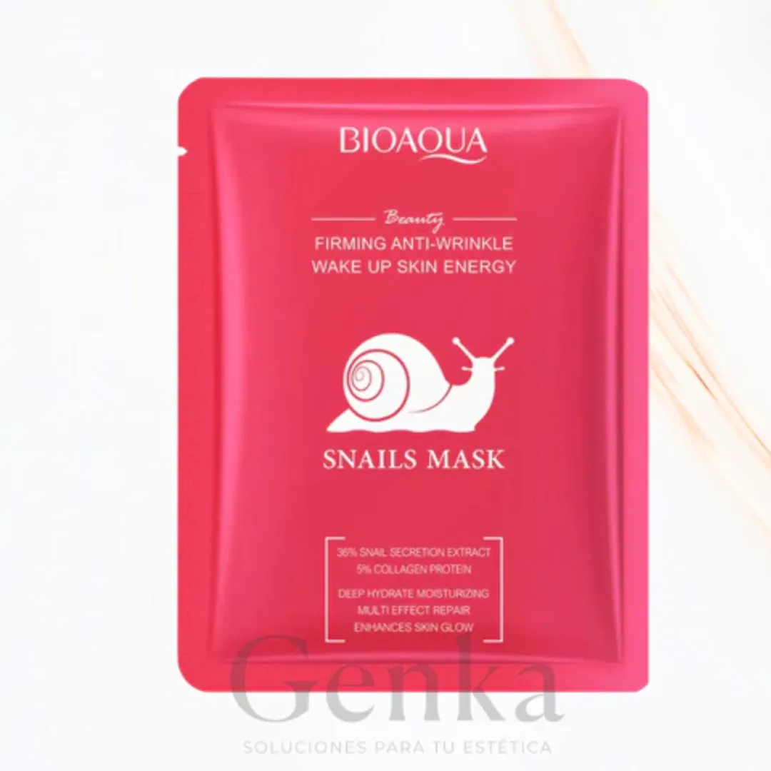 Mascarilla de baba de caracol bioaqua 