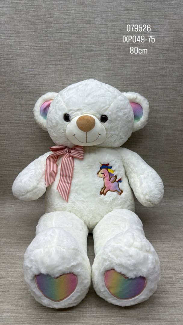 OSO PATAS LARGAS UNICORNIO 80 CM