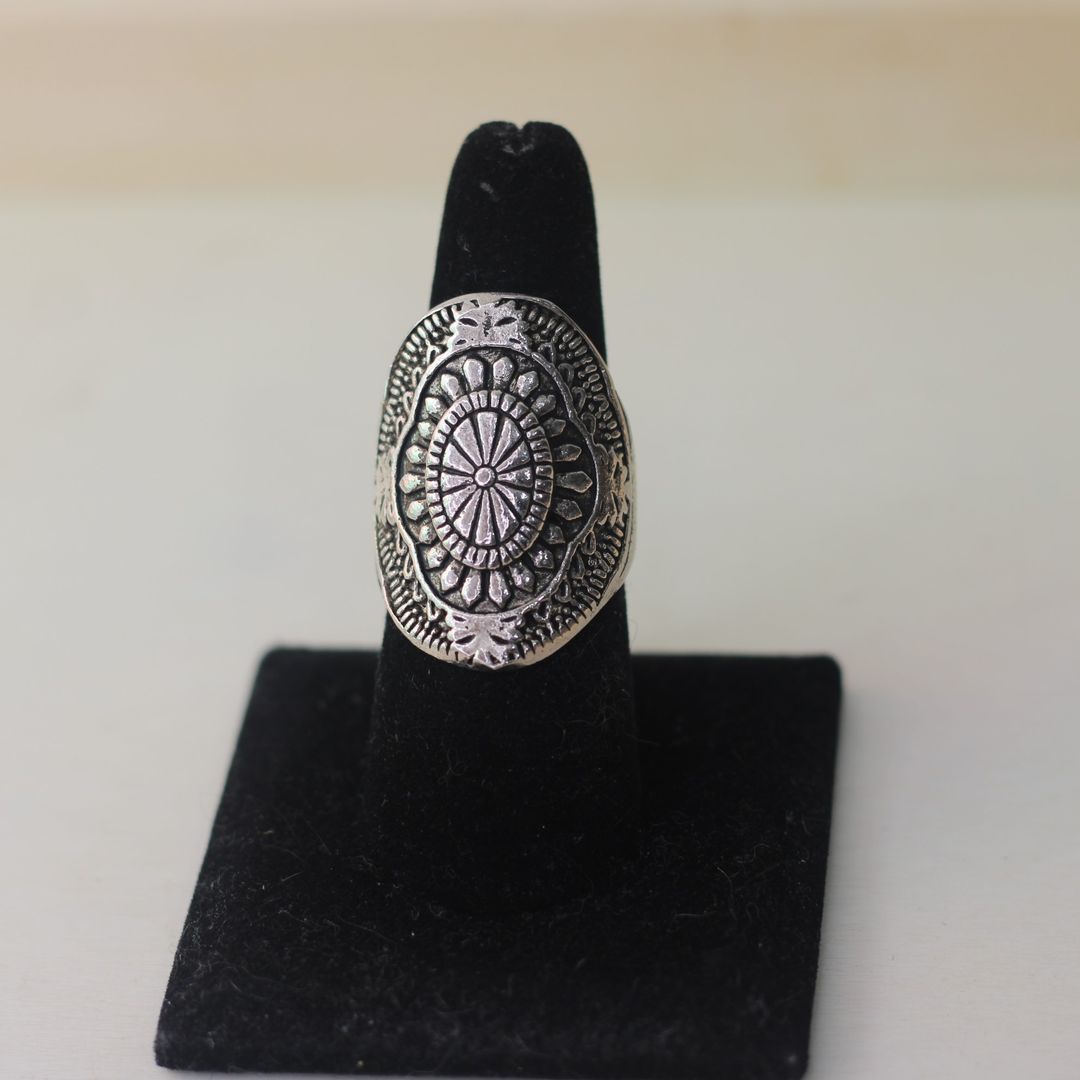 ANILLO MANDALA ORIPLATA