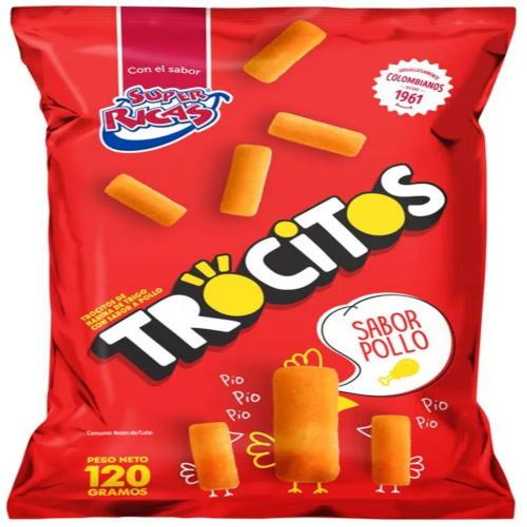 TROCITOS*120G SUPER RICAS