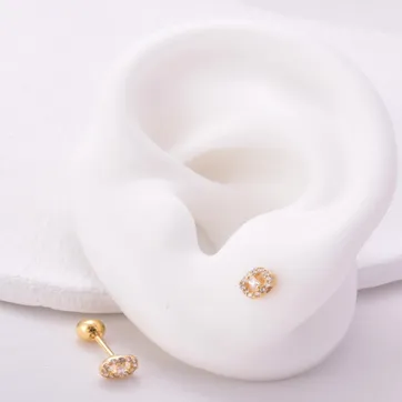Imagen del producto Topo de seguridad Gucci circonias 