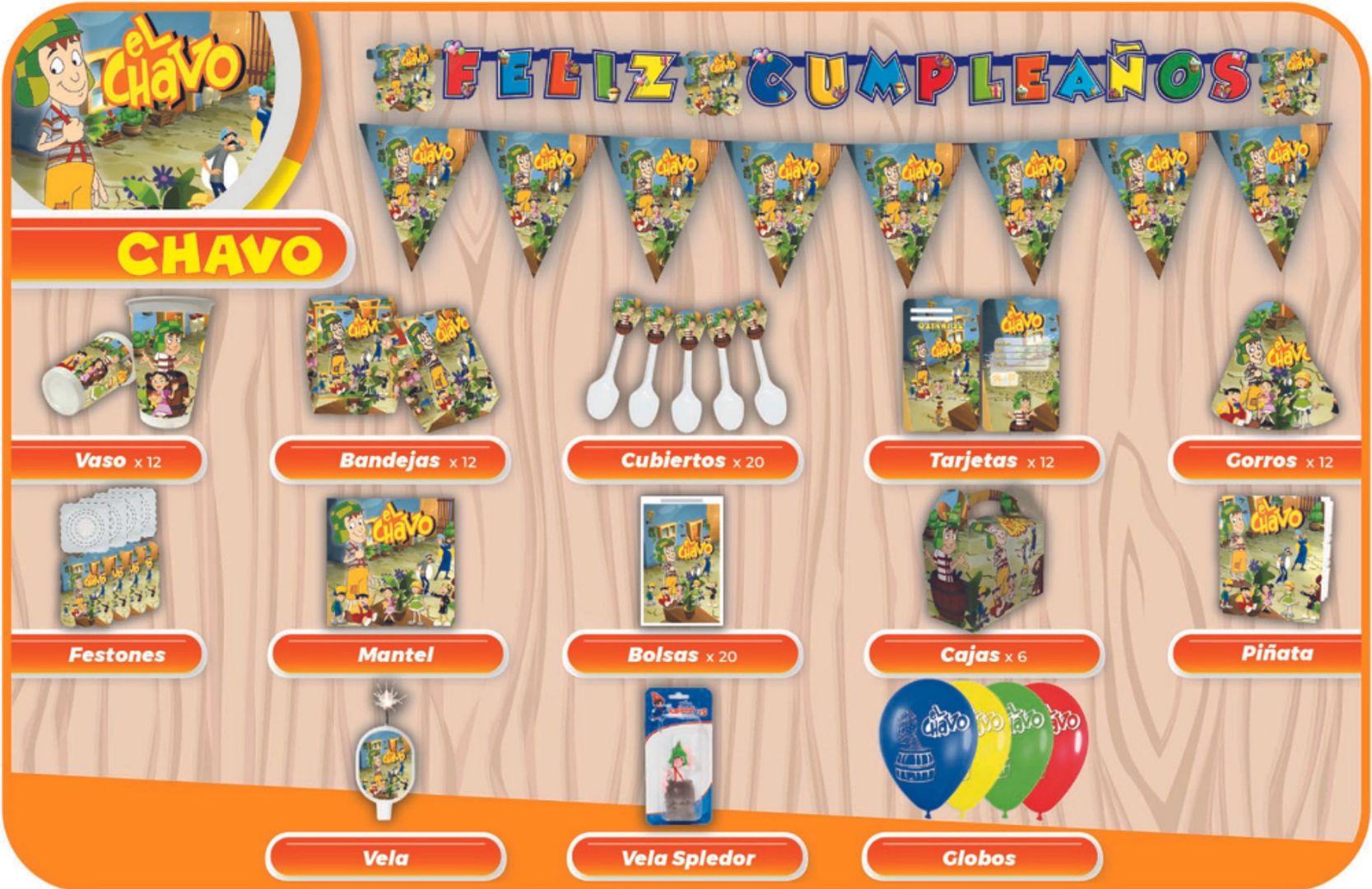 DECORACION EL CHAVO