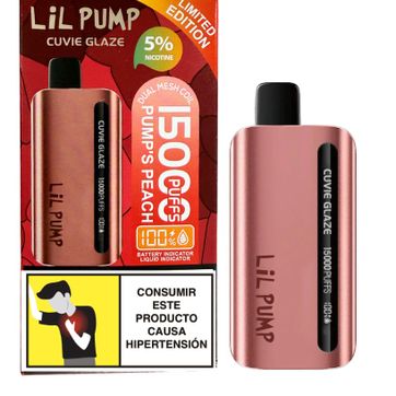 Imagen del producto Vape Lil Pump Pump's Peach 15.000 Puffs