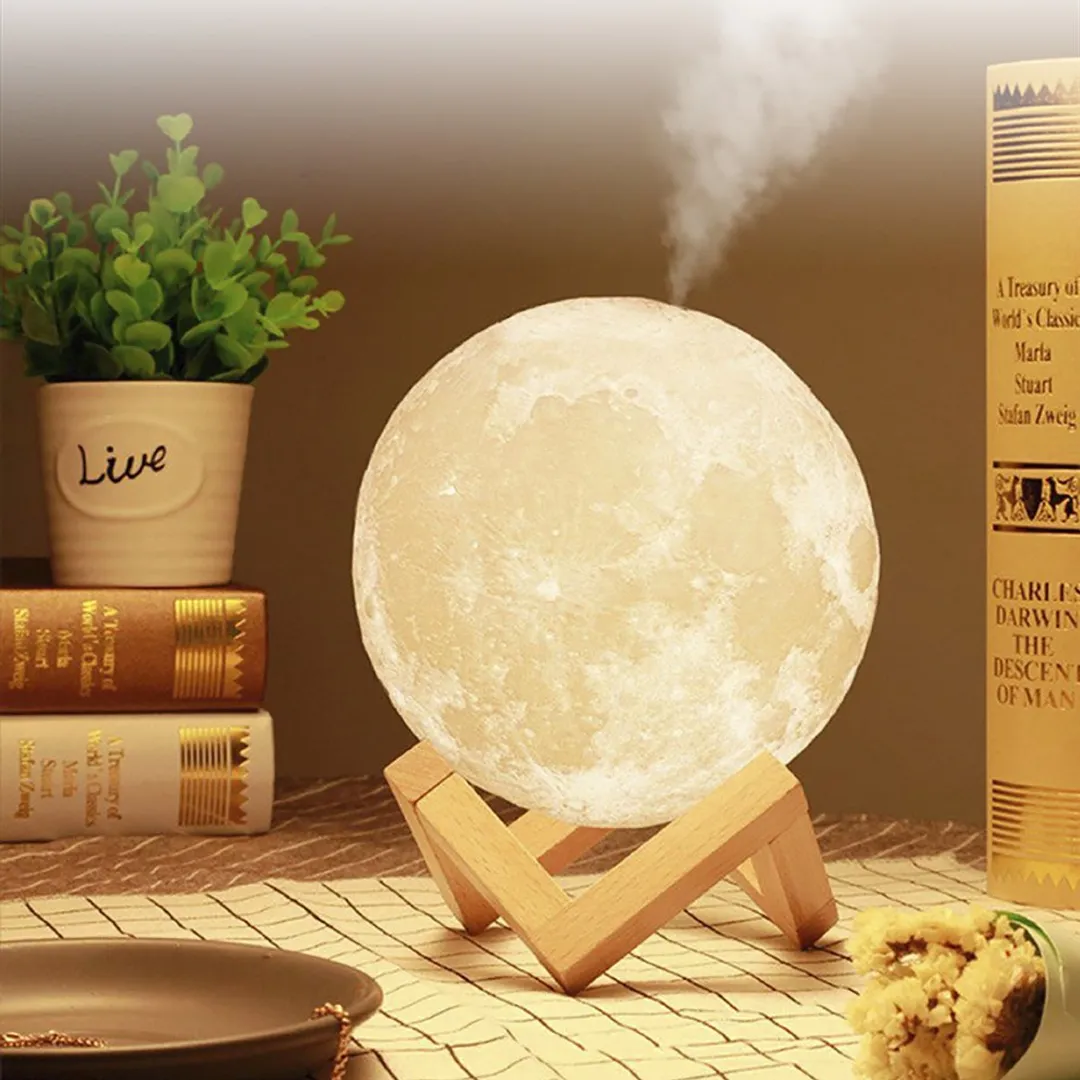 LAMPARA HUMIDIFICADOR LUNA