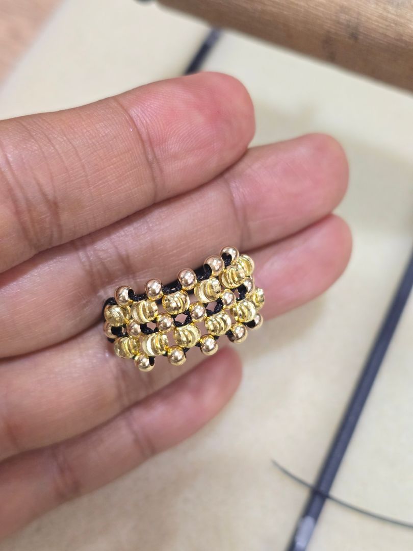 ANILLO ARTESANAL 5 CARRILES ITALIANO