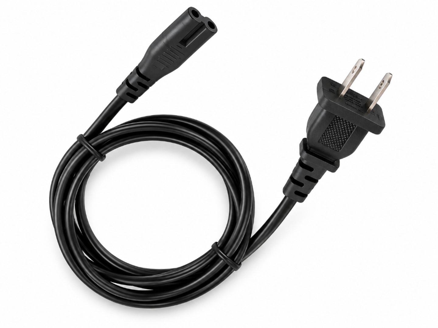 Cable de Poder de 2 Pines con Conector Tipo 8 (IEC C7)