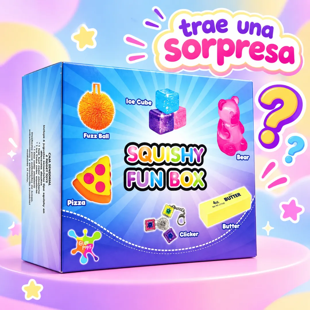 Kit squishys Fun Box GP