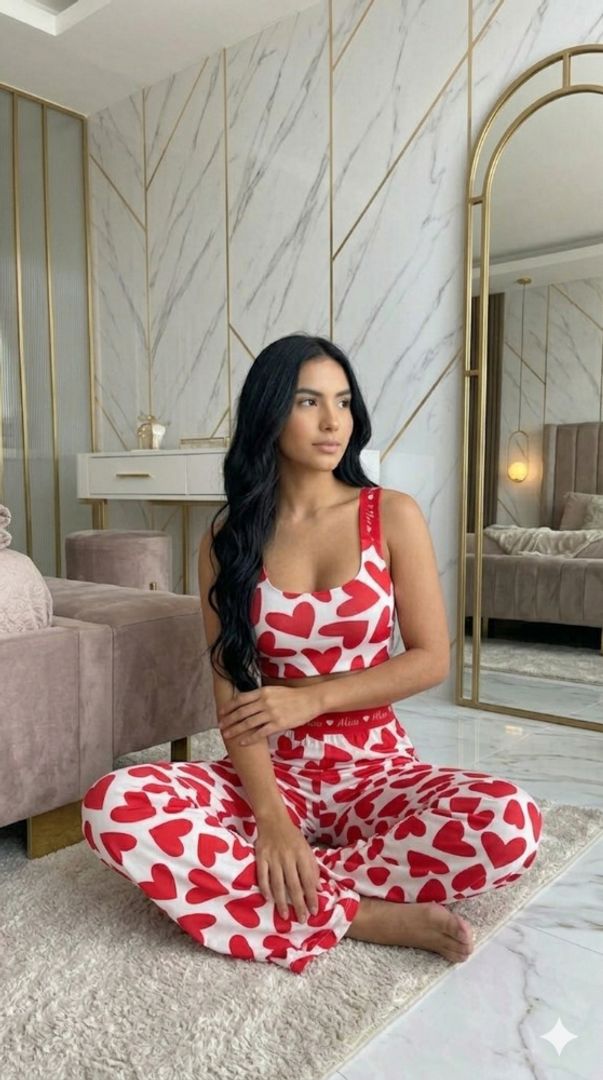 Corazones rojos 
