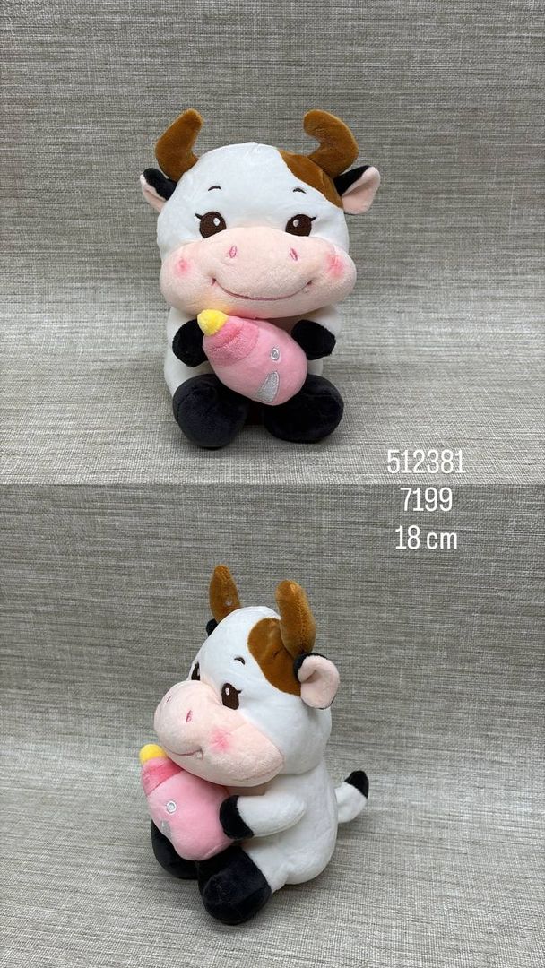 VACA CON TETERO 18 CM