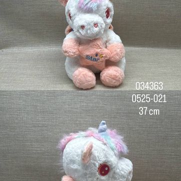 Imagen del producto UNICORNIO PELUDITO SENTADO