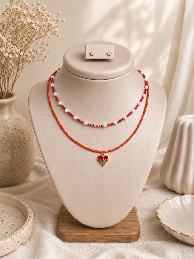 Collar Tejido Mostacilla