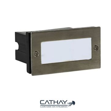 APLIQUE RECTANGULAR DE INCRUSTAR  - imagen 1