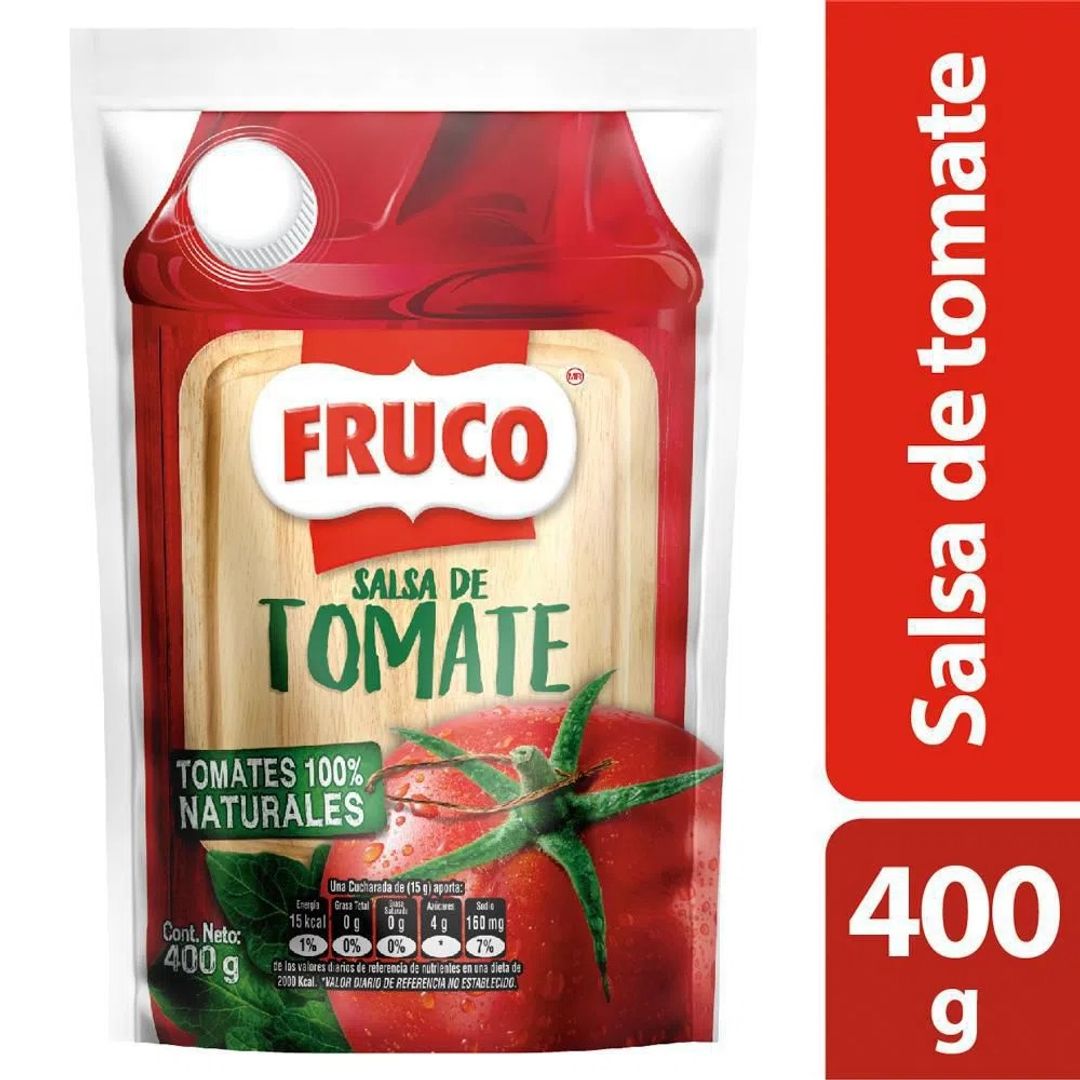 SALSA TOMATE*400G FRUCO