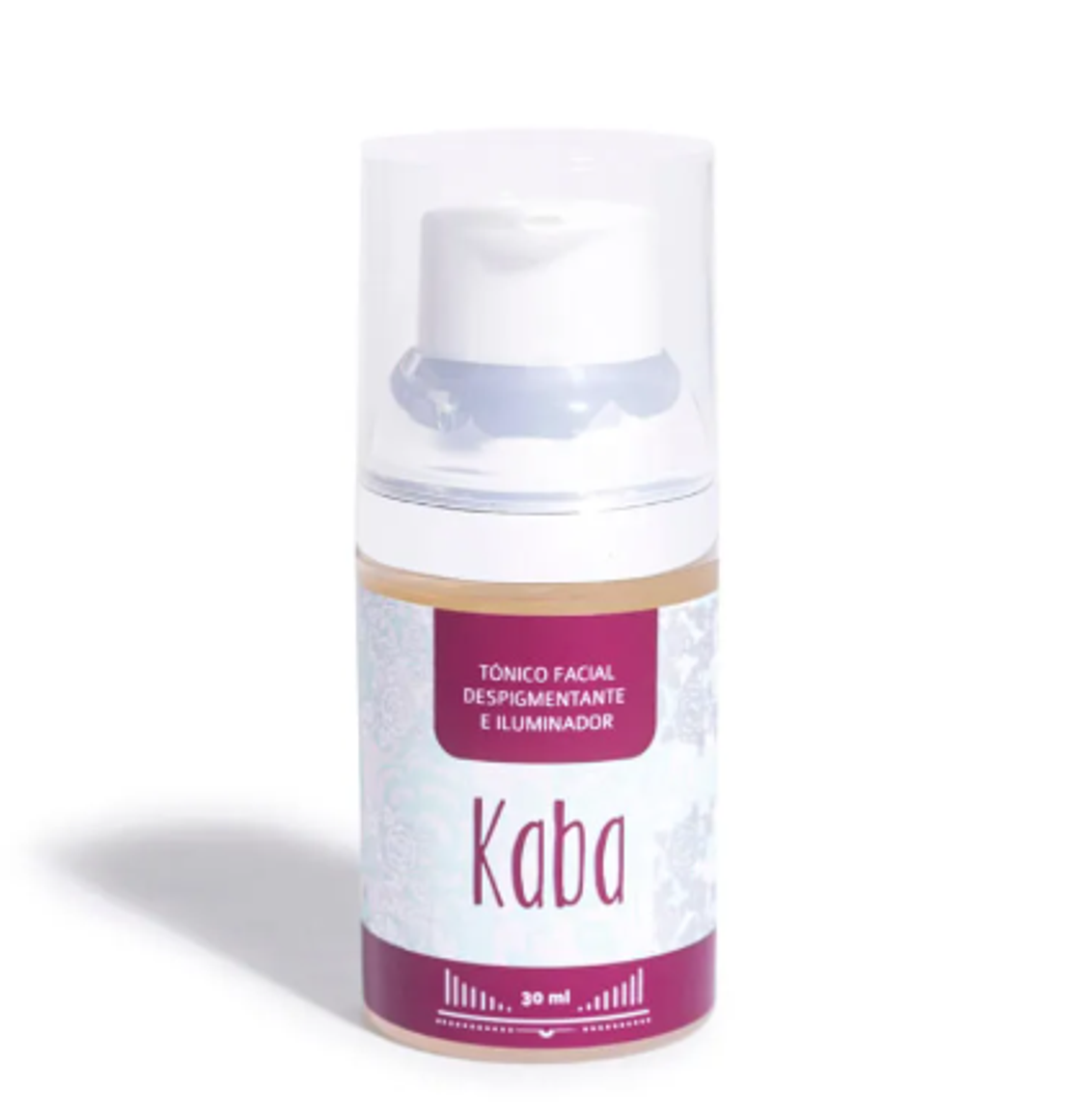 Tónico Facial Despigmentante e Iluminador Kaba 30 ML