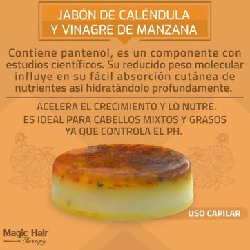 Jabón De Caléndula MagicHair - imagen 3