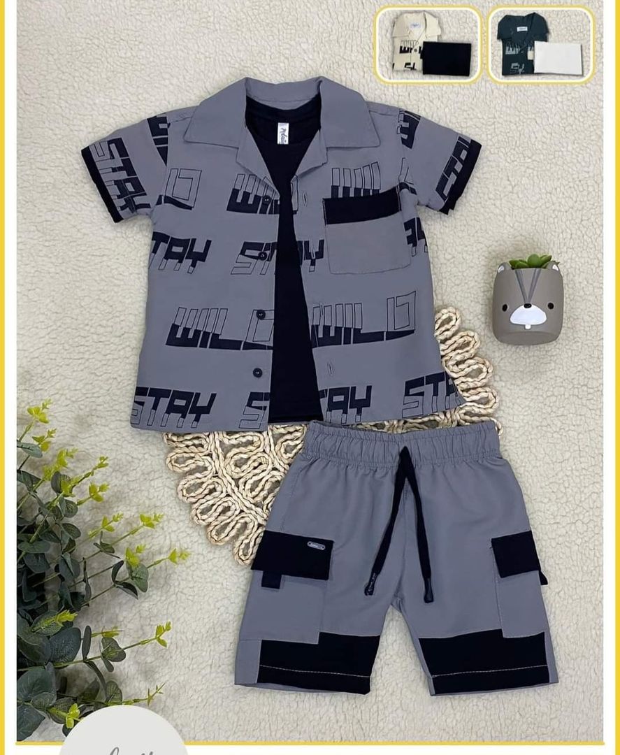 Conjunto tres piezas para niño