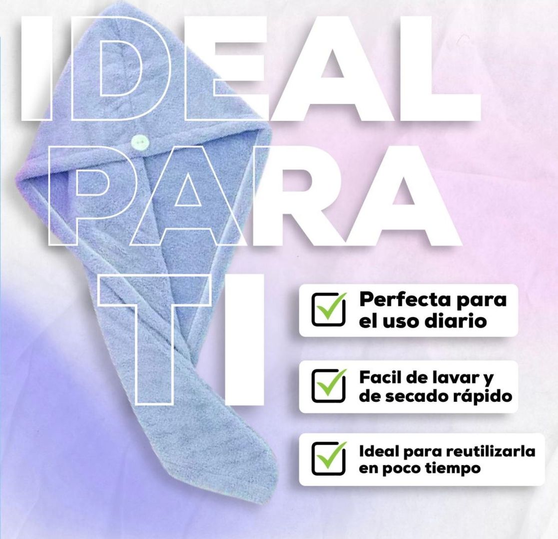 Toalla de Microfibra para el cabello