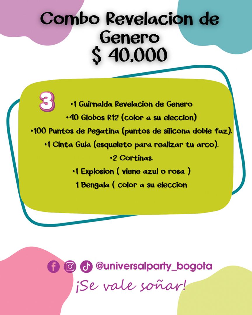 COMBO REVELACIÓN # 3 