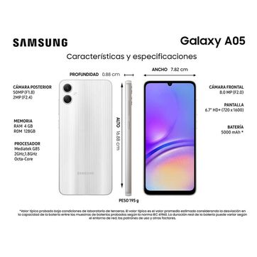 Samsung Galaxy A05 64GB 4G - imagen 2