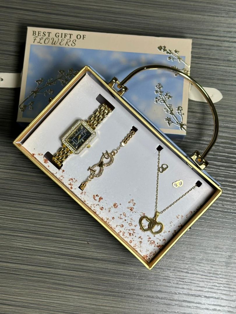 COFRE MUJER  AZUL Y VINO