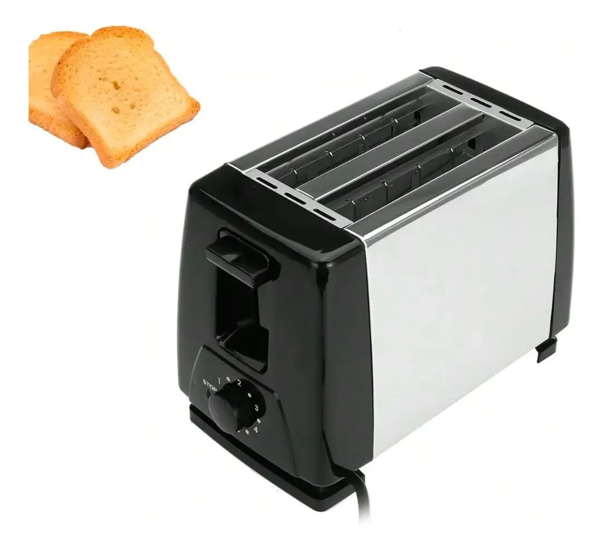 TOSTADORA ELÉCTRICA 2 PUESTOS SOKANY