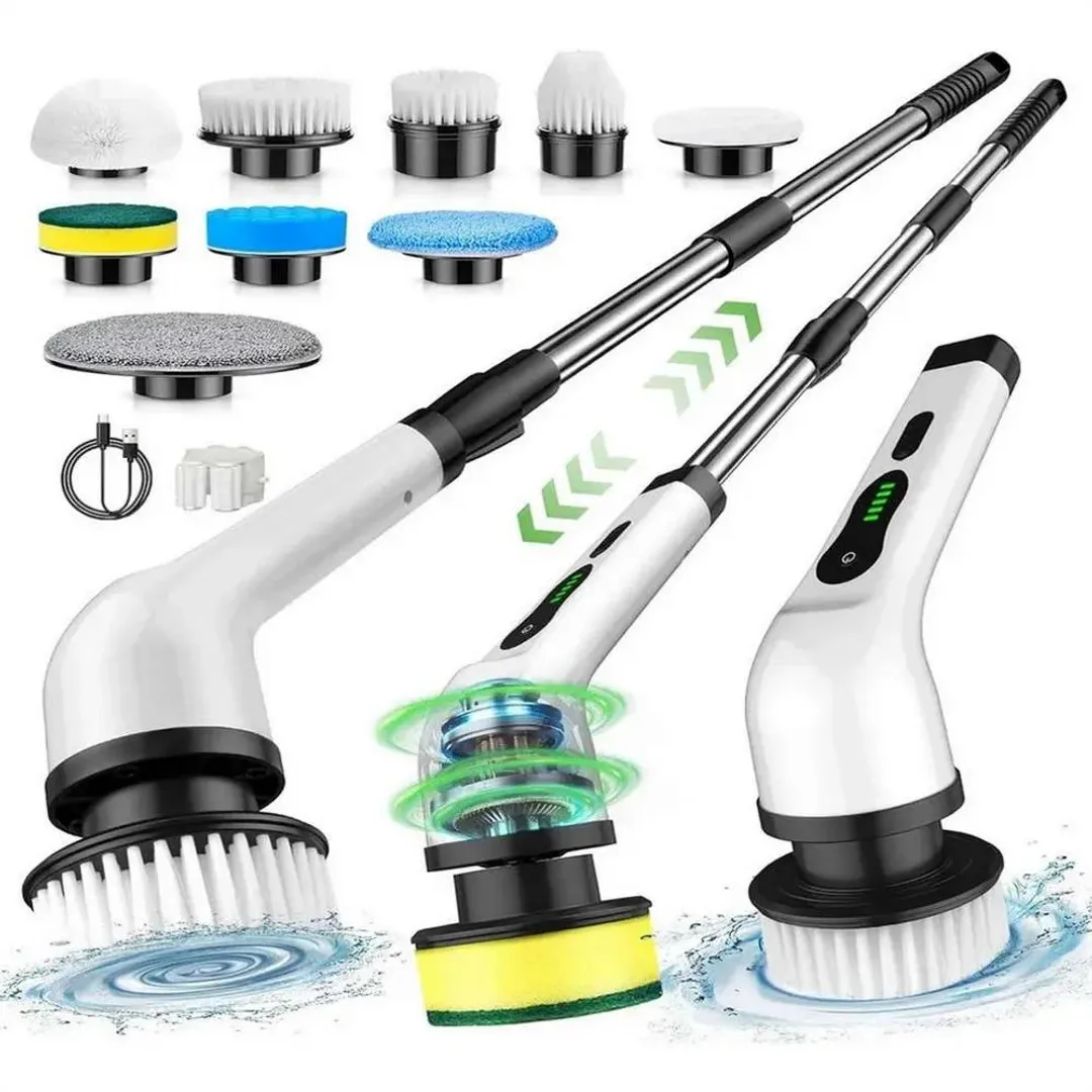 CEPILLO LIMPIEZA MULTIFUNCIONAL 9 EN 1 ELECTRICO 