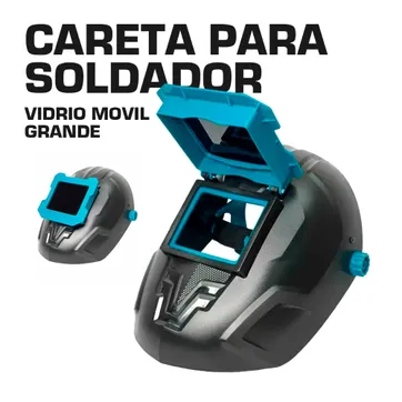 Imagen del producto CARETA PARA SOLDAR VIDRIO MOVIL GRANDE