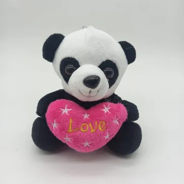 Imagen del producto Llavero panda corazón 