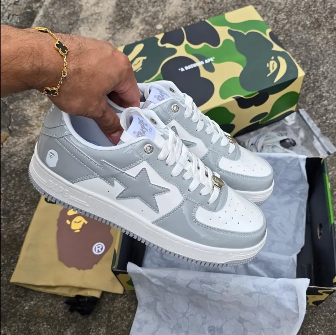   Bape sta M2 low Grey