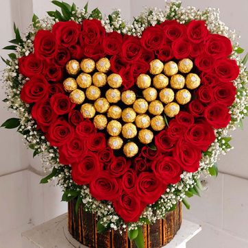 Imagen del producto corazon soporte rojo