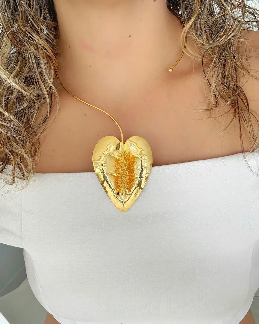 CHOKER PECTORAL ANTURIO - ITIEL 