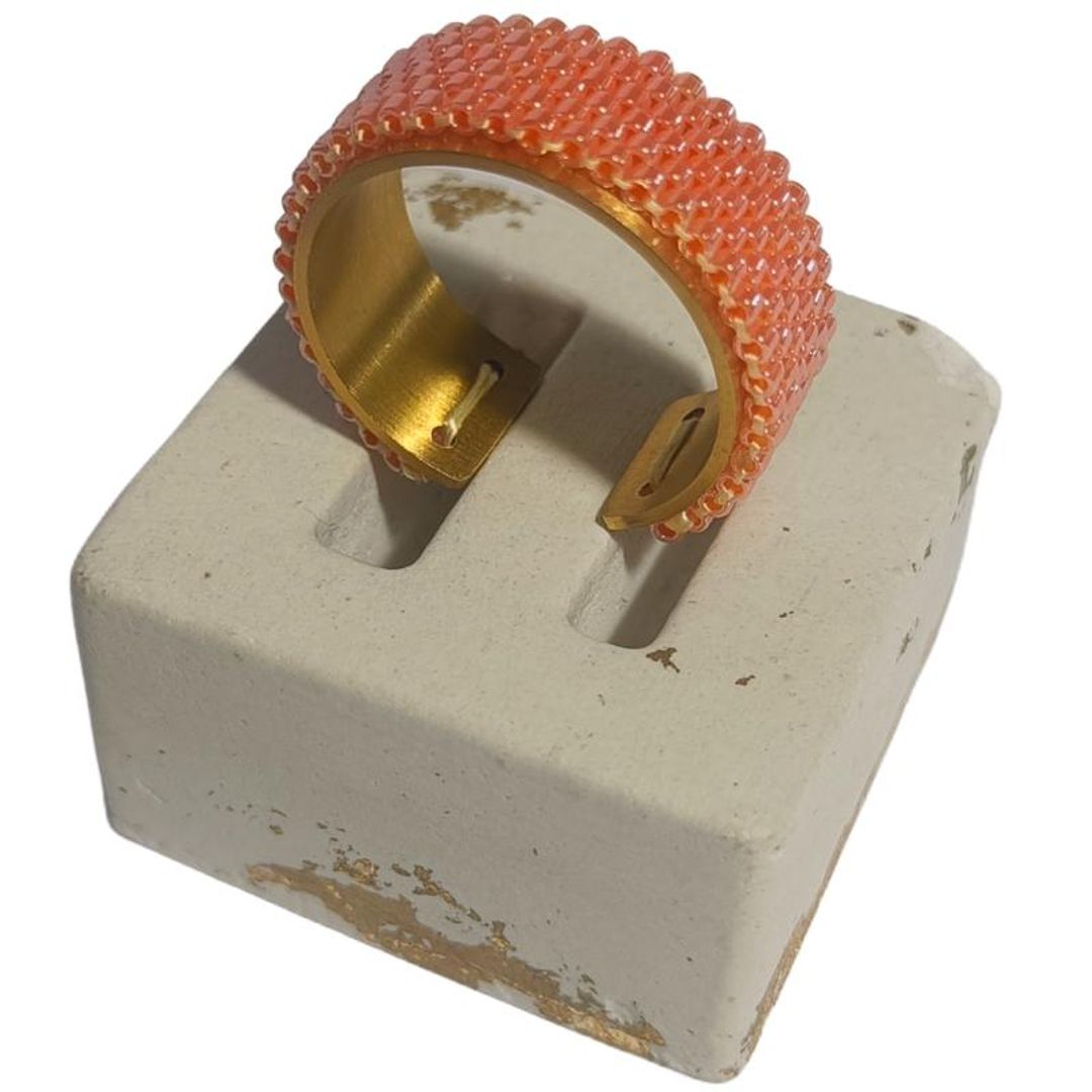 Anillo tejido en Miyuki