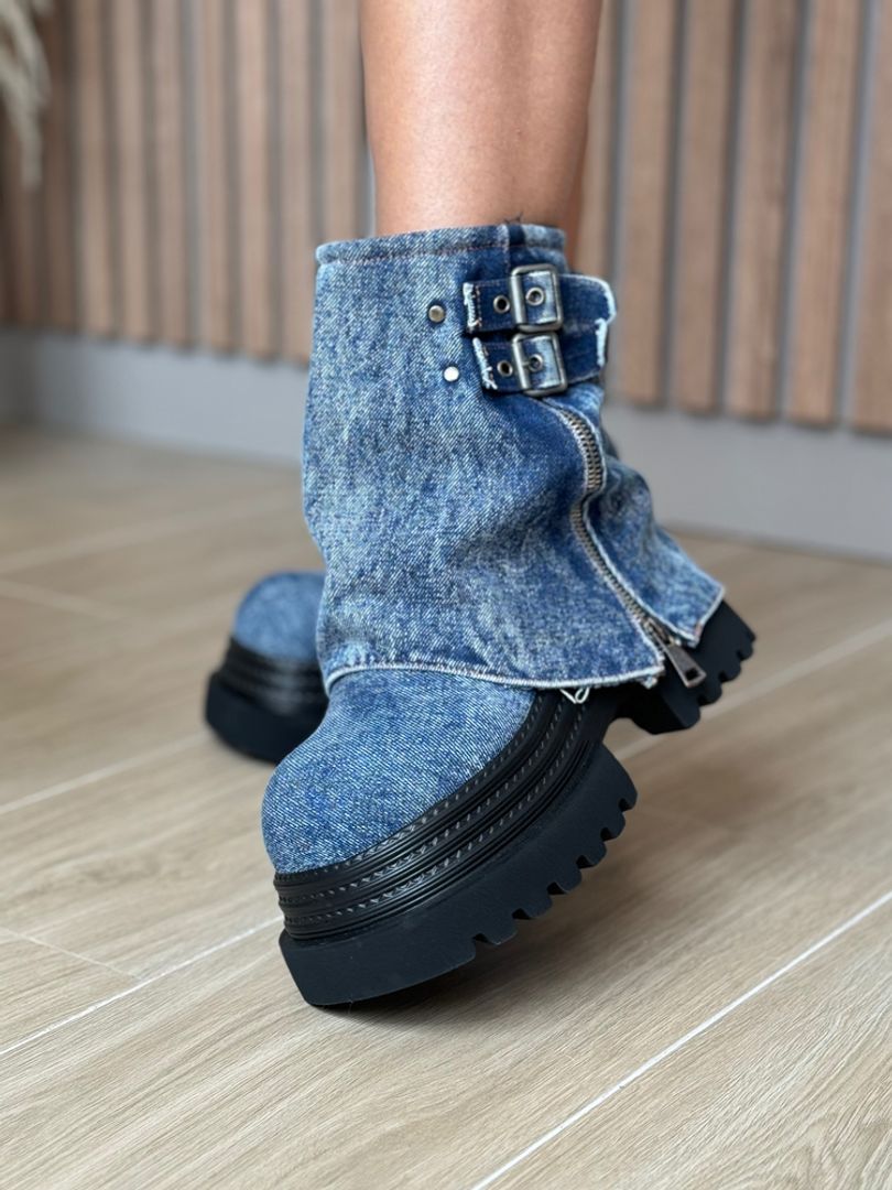 BOTAS DENIM CINTA