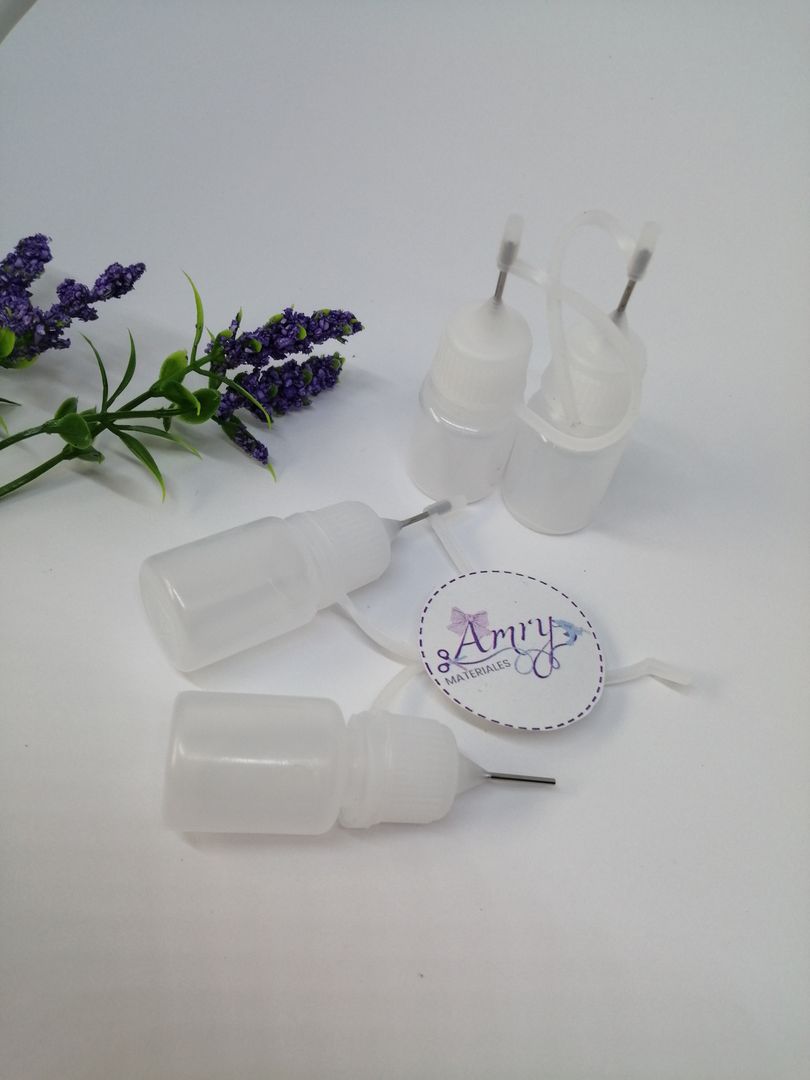 Tarro Plástico 5ml Punta Aguja 