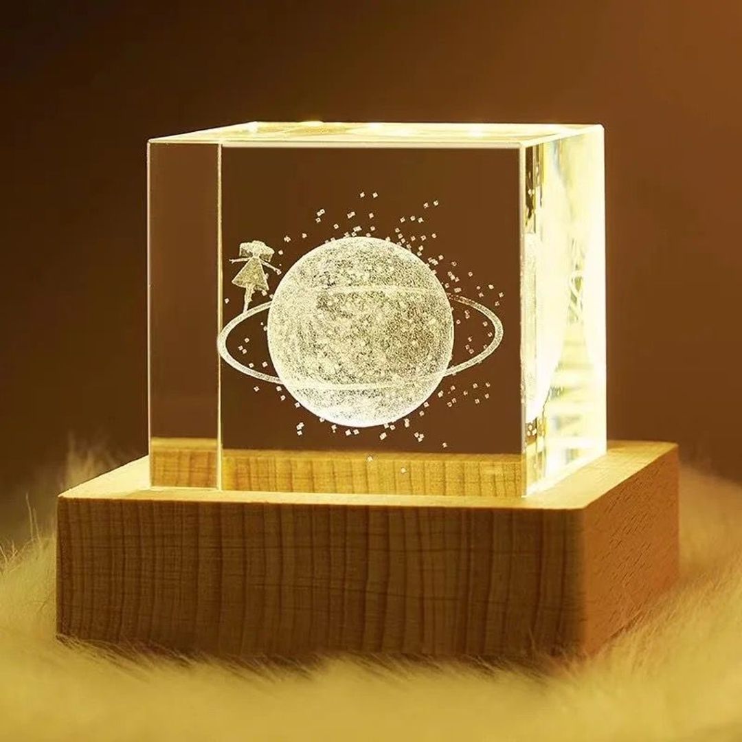Cubo en vidrio 5x5cm 