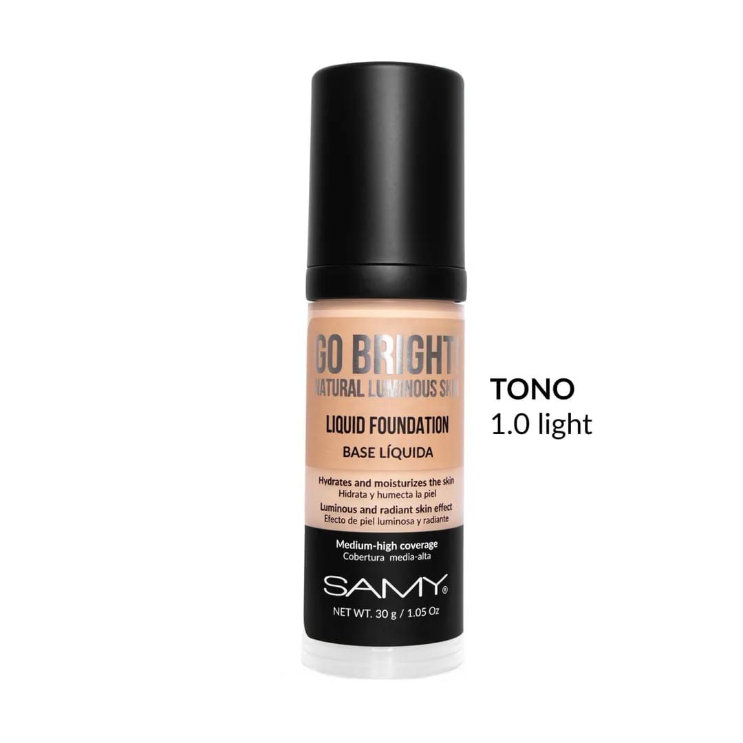 BASE LIQUIDA GO BRIGHT 30 G SAMY 