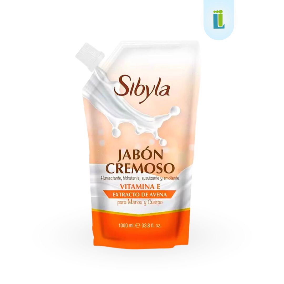 JABON MANOS AVENA SIBYLA*900ML
