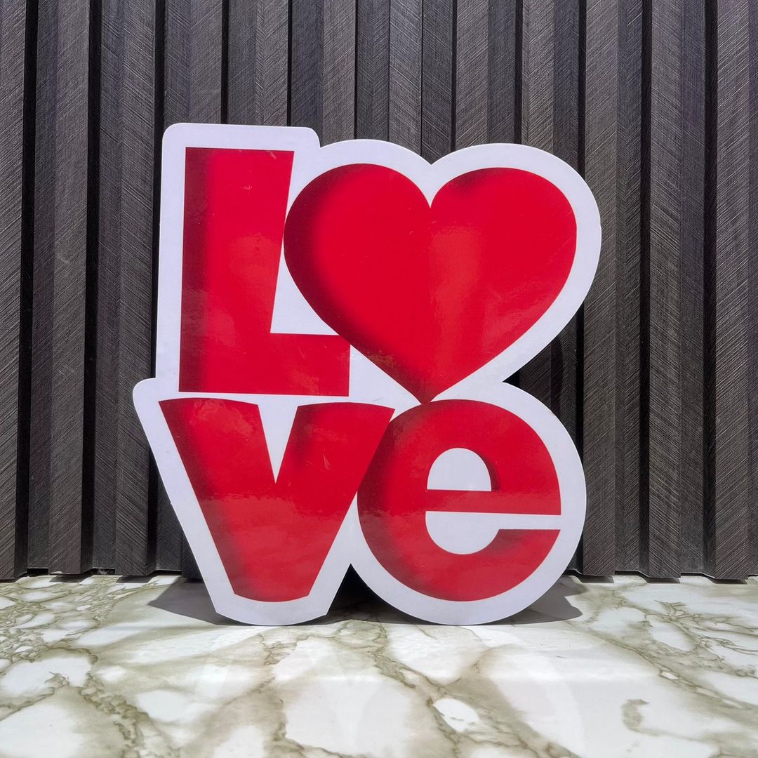 CAJA LOVE MDF 25x23x7 CM 
