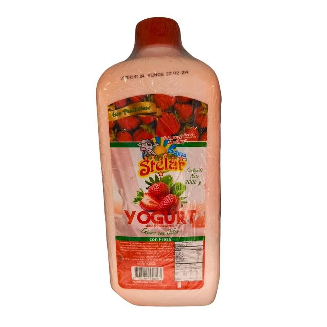 YOGURT FRESA STELAR*2000ML